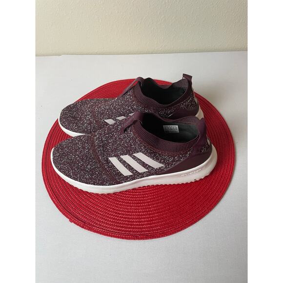 Adidas Ultimafusion Slip-On Burgundy 10 Women's – Sportswear, Casual, Gorpcore - Picture 3 of 7